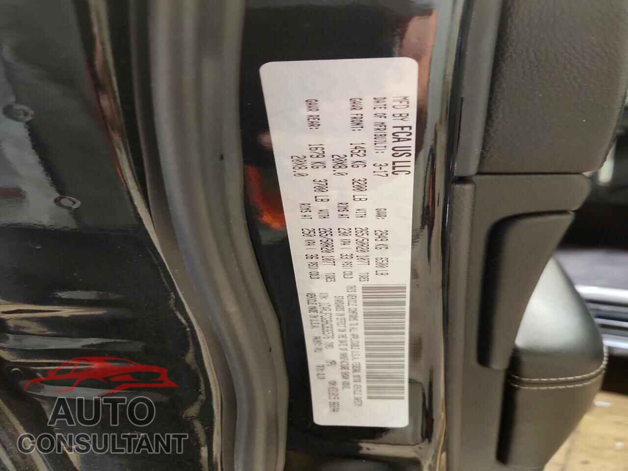 JEEP CHEROKEE 2017 - 1C4RJFCG9HC836576