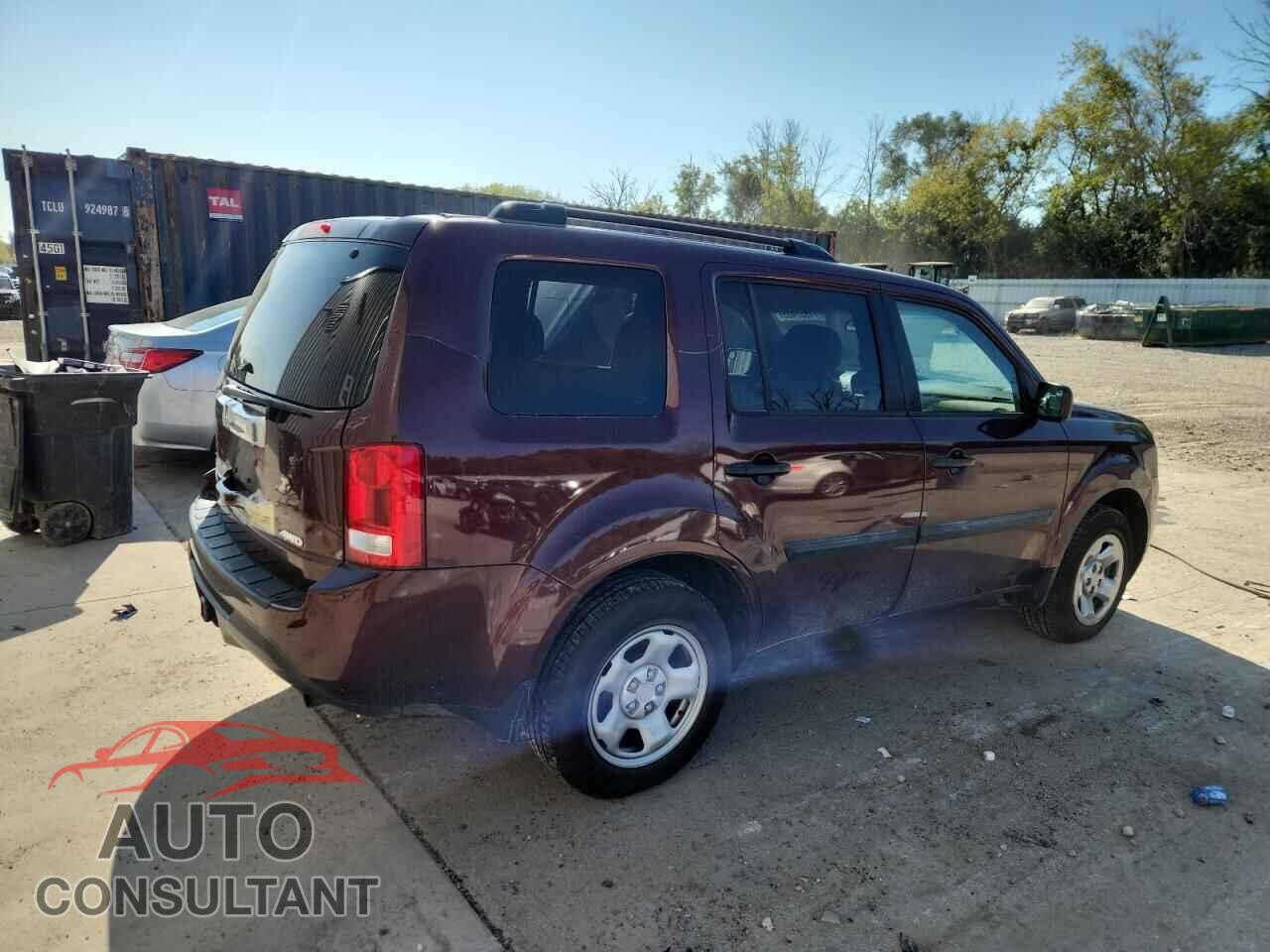 HONDA PILOT 2013 - 5FNYF4H23DB064877