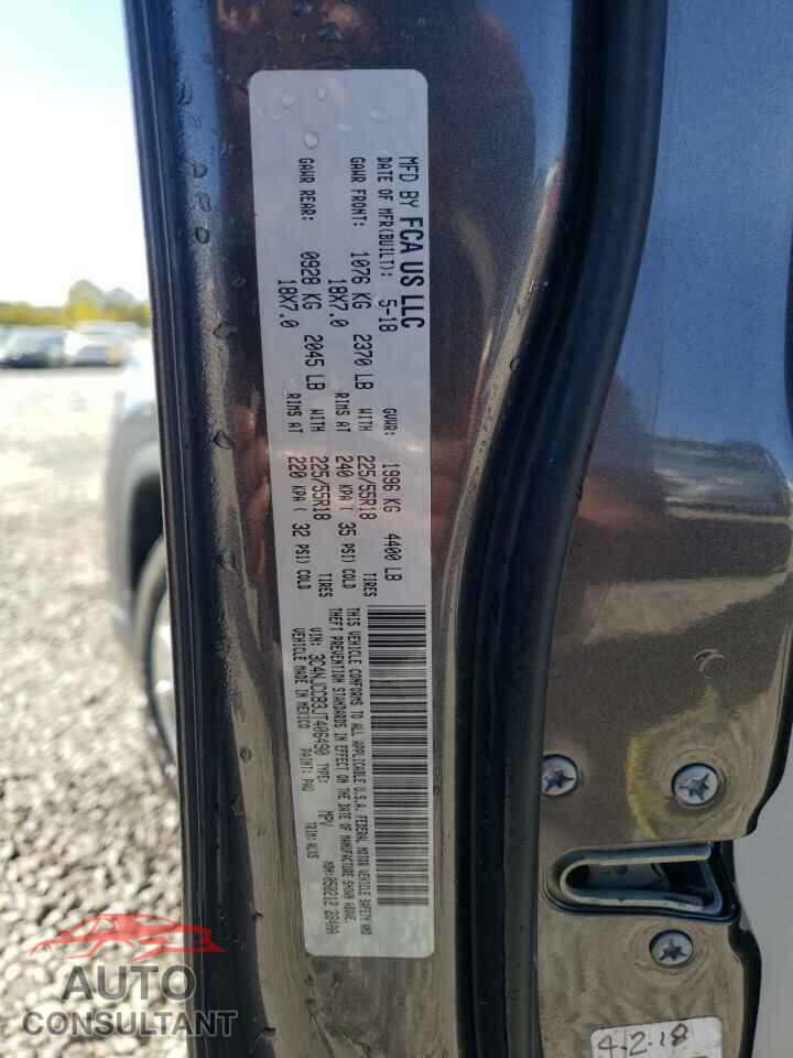 JEEP COMPASS 2018 - 3C4NJCCB3JT406490