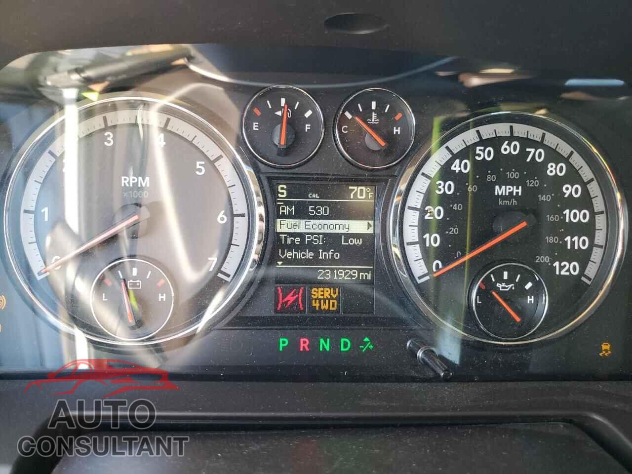 DODGE RAM 1500 2012 - 1C6RD7NT9CS161843