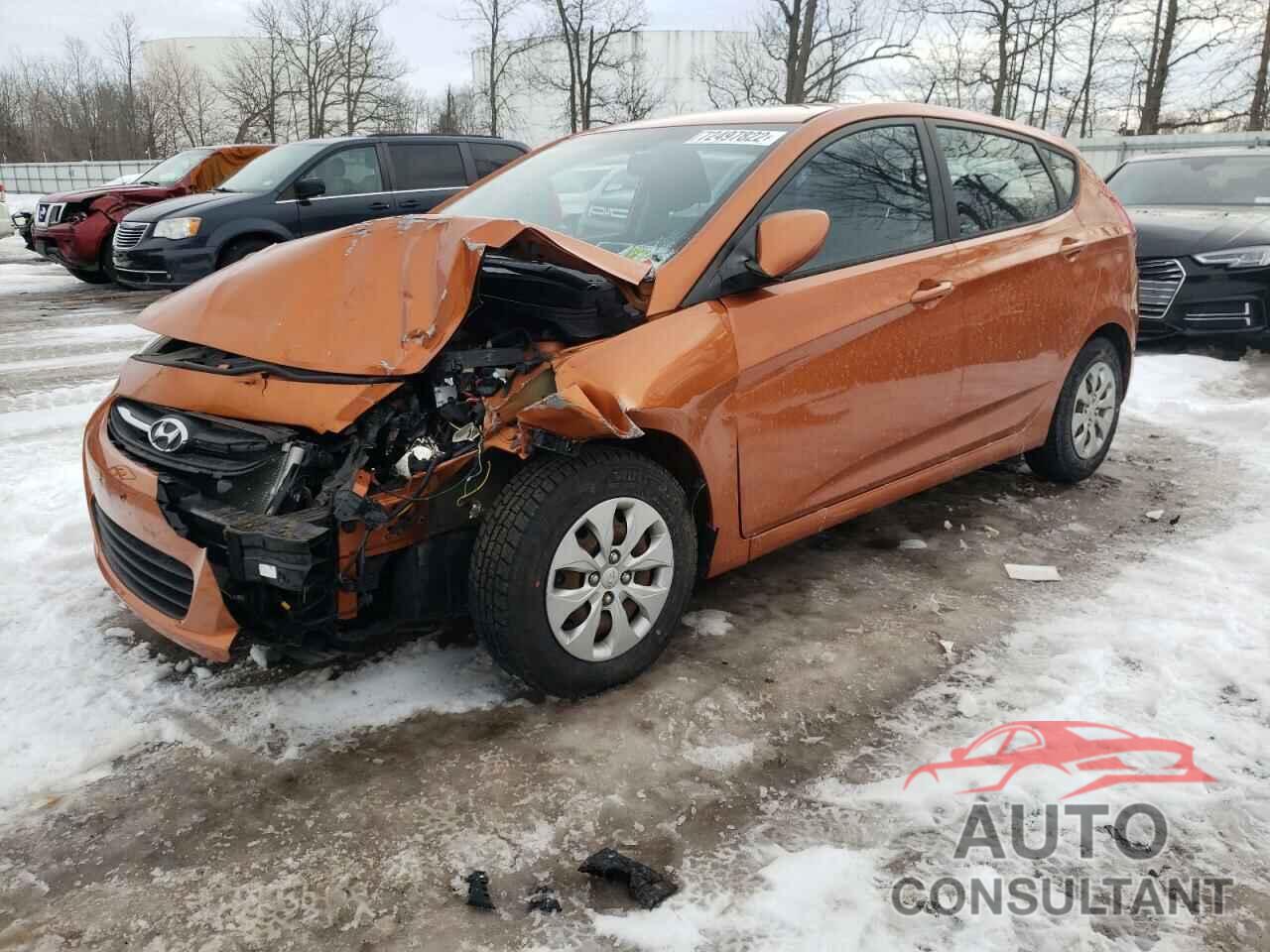 HYUNDAI ACCENT 2016 - KMHCT5AE6GU247923