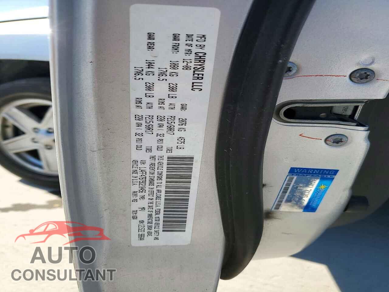 JEEP COMPASS 2009 - 1J4FF47B79D210456