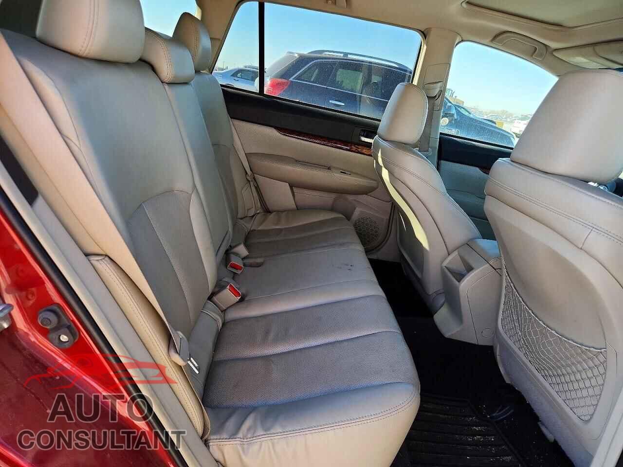 SUBARU OUTBACK 2011 - 4S4BRDKC2B2375582