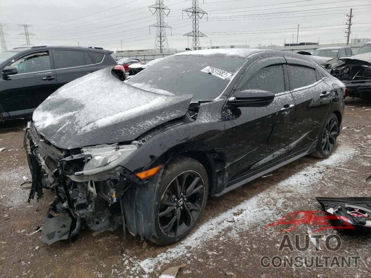 HONDA CIVIC 2017 - SHHFK7H45HU208391