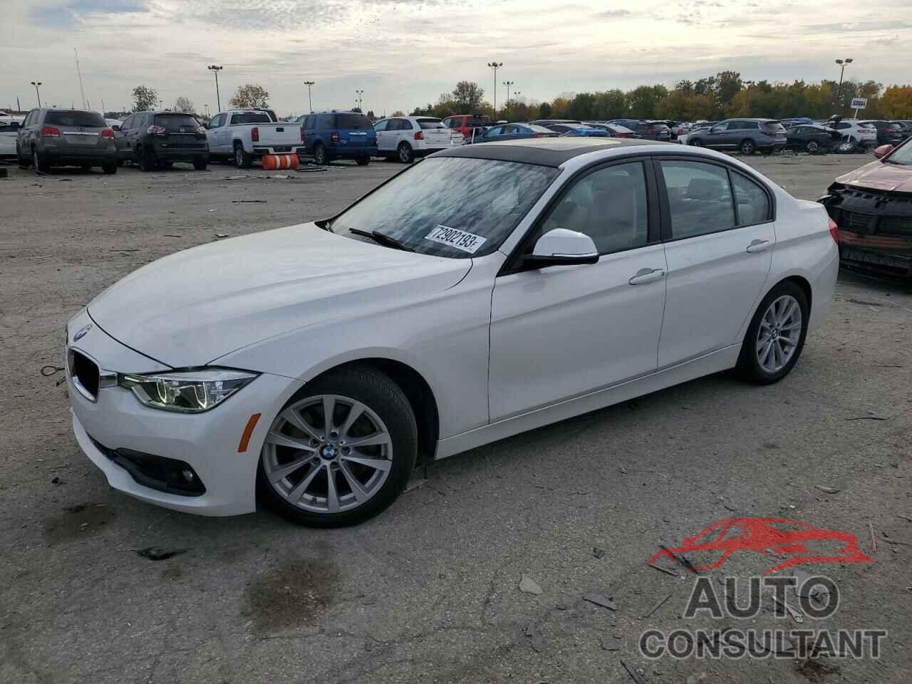 BMW 3 SERIES 2018 - WBA8E5G54JNU48004