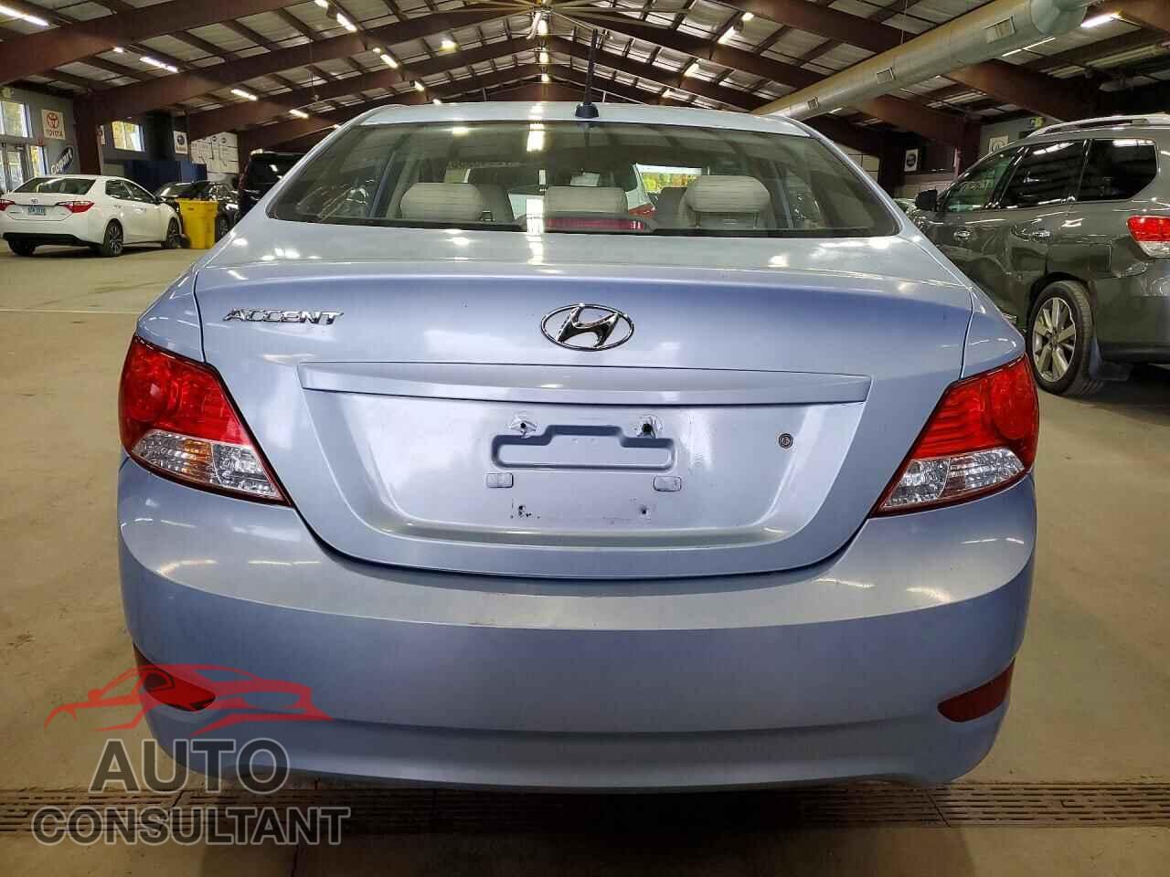 HYUNDAI ACCENT 2012 - KMHCU4AEXCU070648