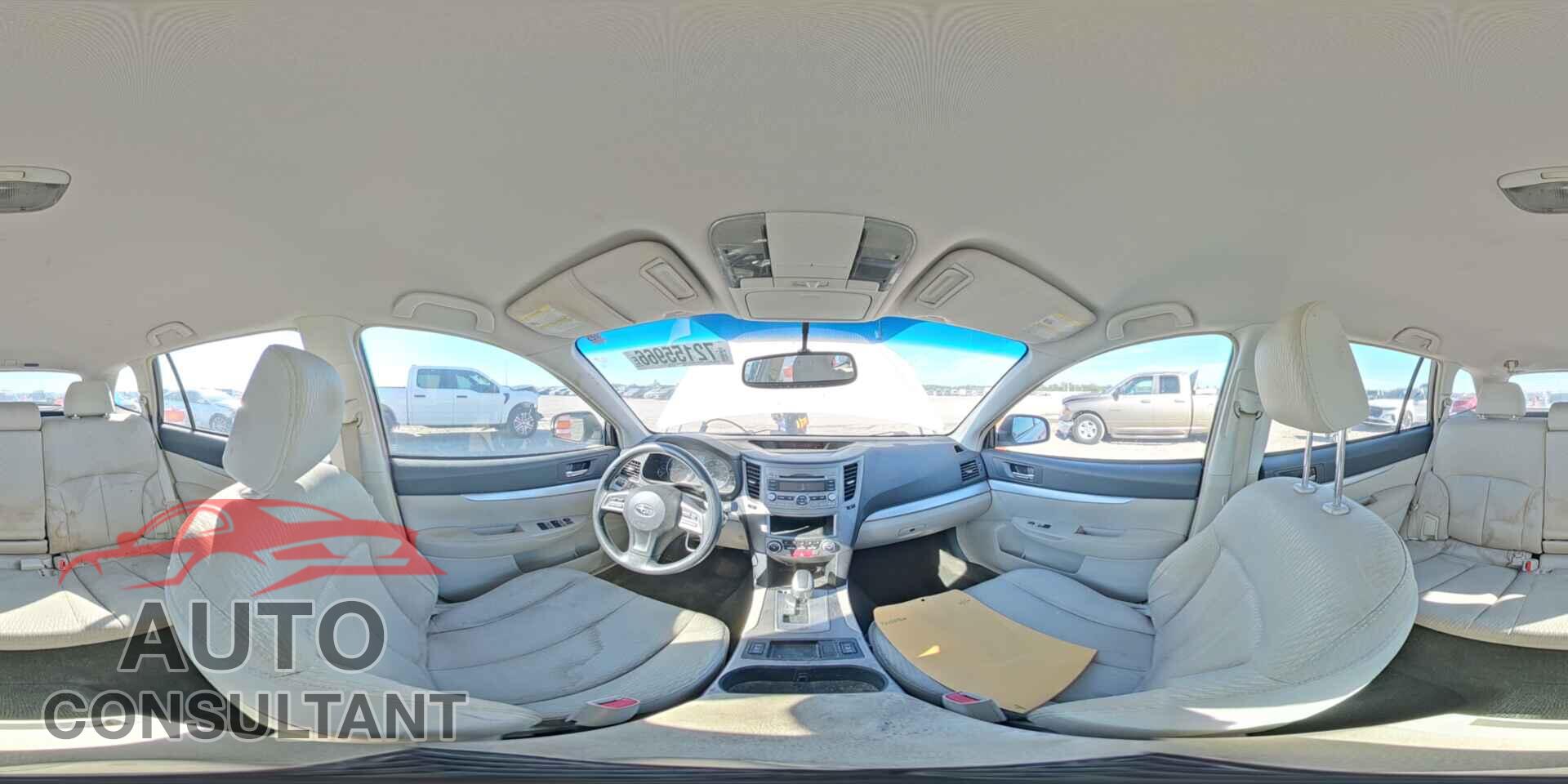 SUBARU OUTBACK 2012 - 4S4BRCAC9C3280685