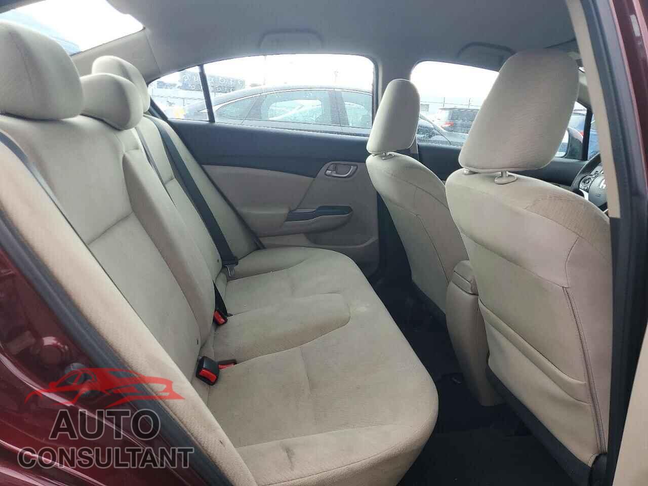 HONDA CIVIC 2013 - 19XFB2F58DE267130