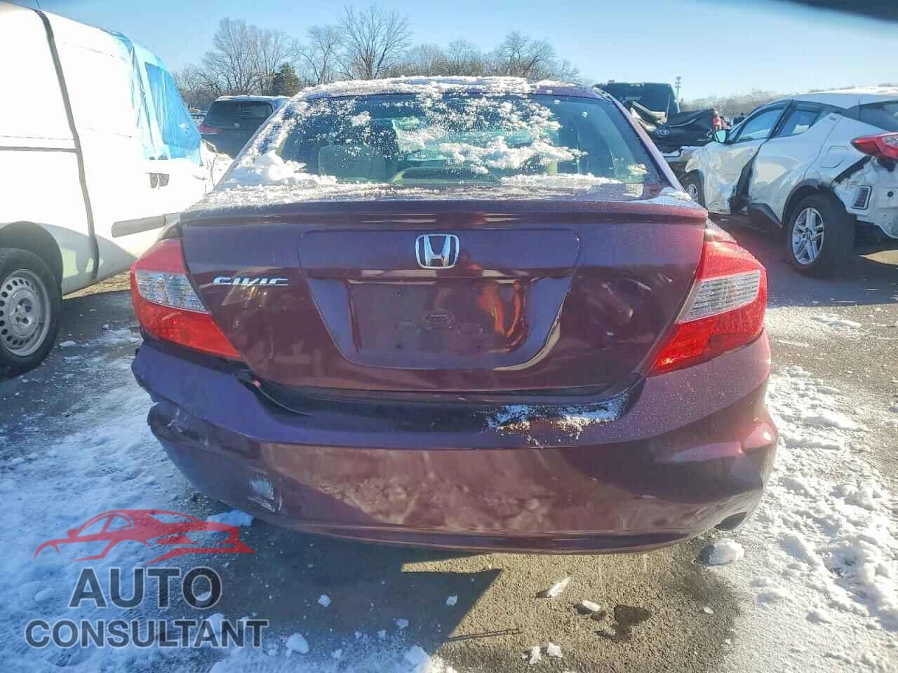 HONDA CIVIC 2012 - 2HGFB2F51CH605813