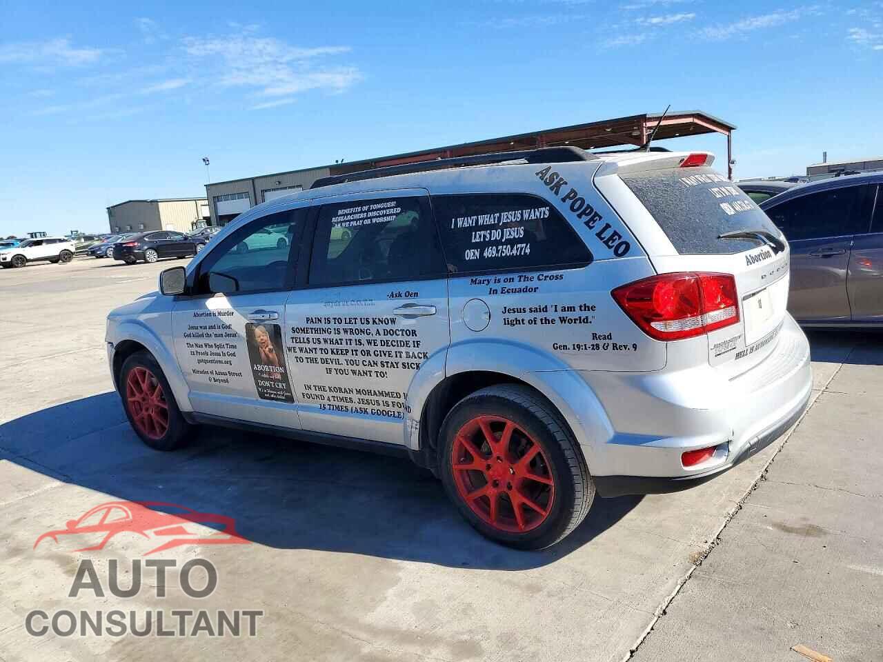 DODGE JOURNEY 2014 - 3C4PDCBB9ET148757