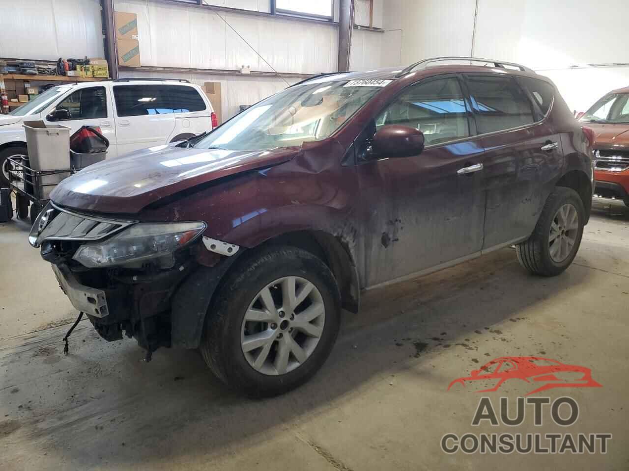 NISSAN MURANO 2010 - JN8AZ1MW3AW117203