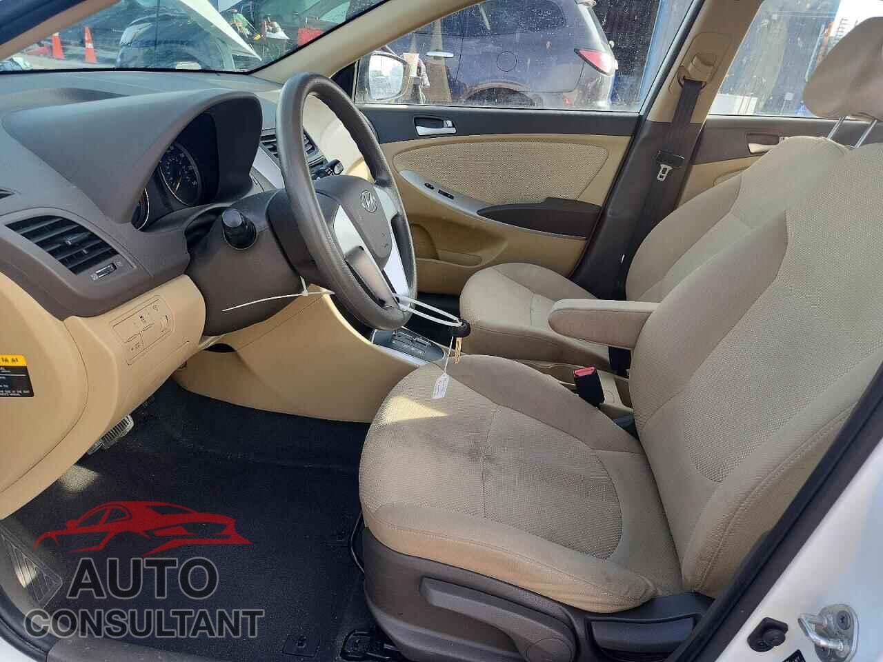 HYUNDAI ACCENT 2013 - KMHCT4AEXDU434314