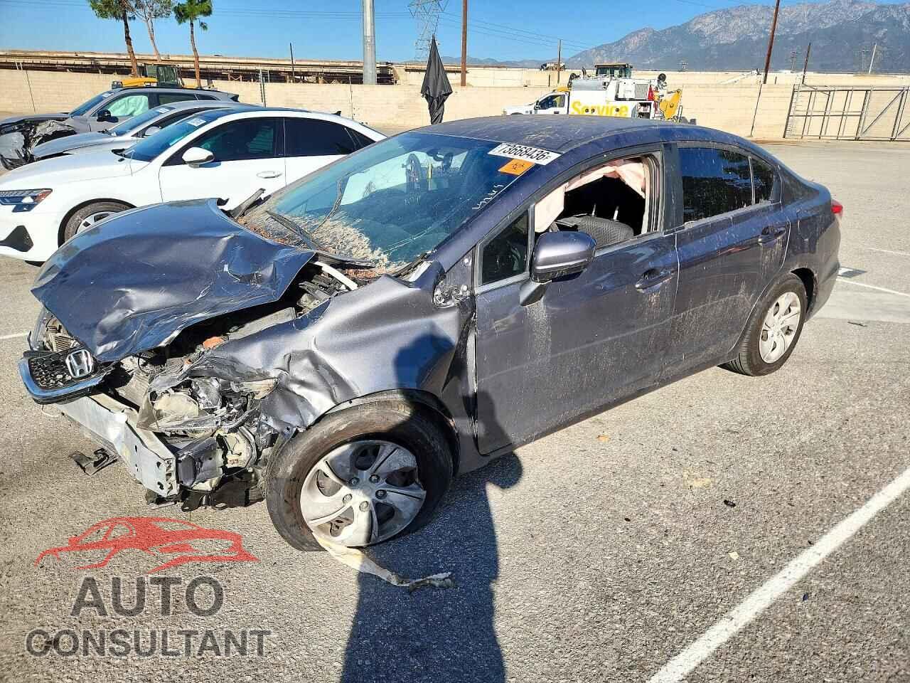 HONDA CIVIC 2014 - 19XFB2F52EE275340