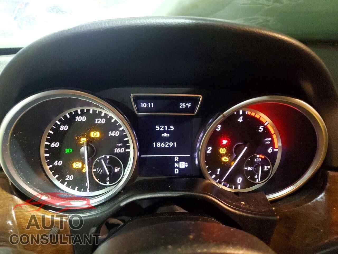 MERCEDES-BENZ M-CLASS 2012 - 4JGDA2EB9CA096564