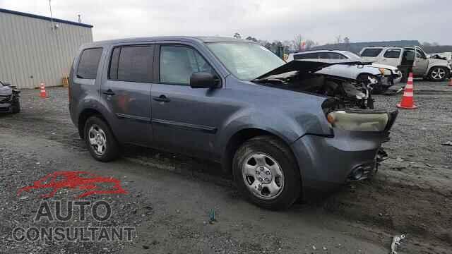 HONDA PILOT 2013 - 5FNYF4H29DB021757