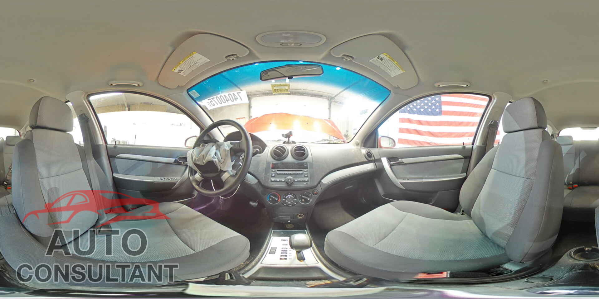 CHEVROLET AVEO 2011 - KL1TD6DEXBB232324