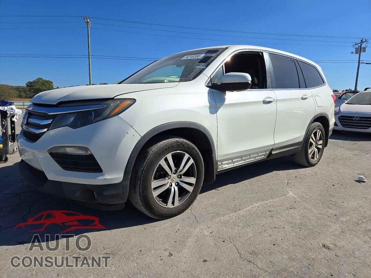 HONDA PILOT 2017 - 5FNYF5H36HB024670