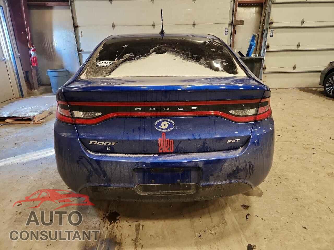 DODGE DART 2013 - 1C3CDFBA7DD106037