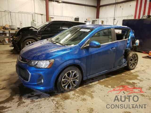 CHEVROLET SONIC 2017 - 1G1JD6SH2H4110561