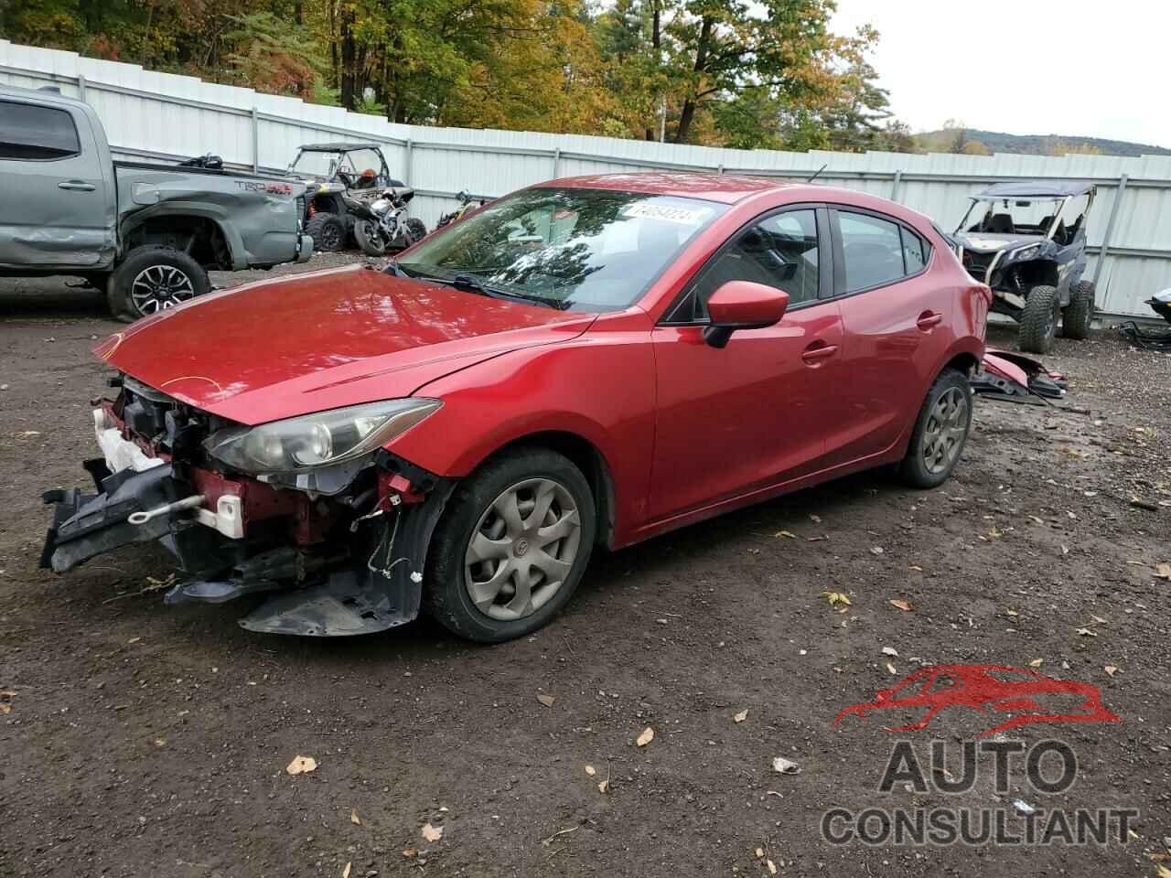 MAZDA 3 2014 - JM1BM1K76E1200279