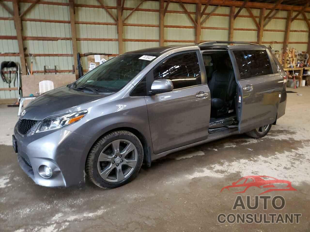 TOYOTA SIENNA 2017 - 5TDXZ3DC4HS871275