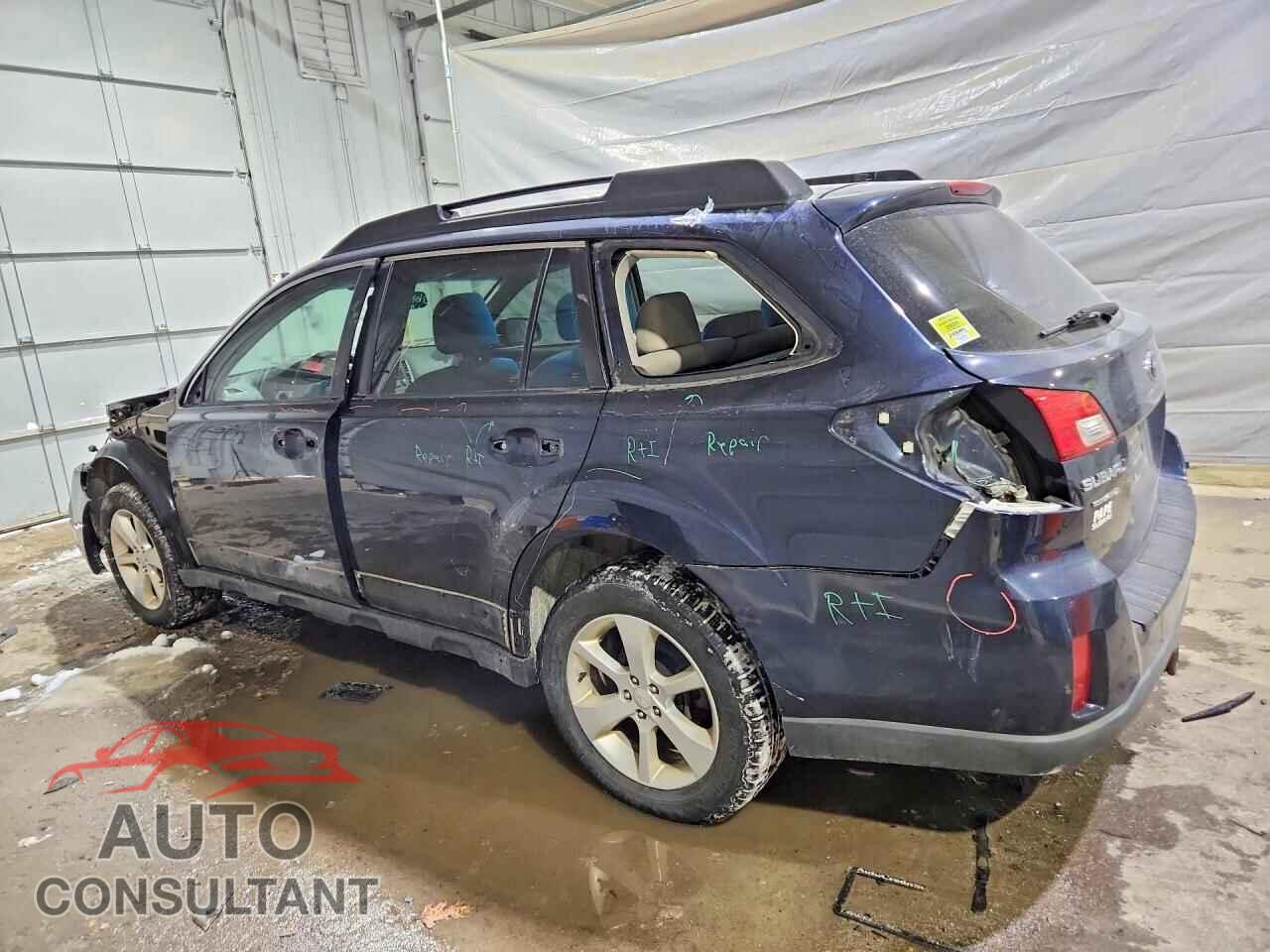 SUBARU OUTBACK 2013 - 4S4BRBGC6D3228577