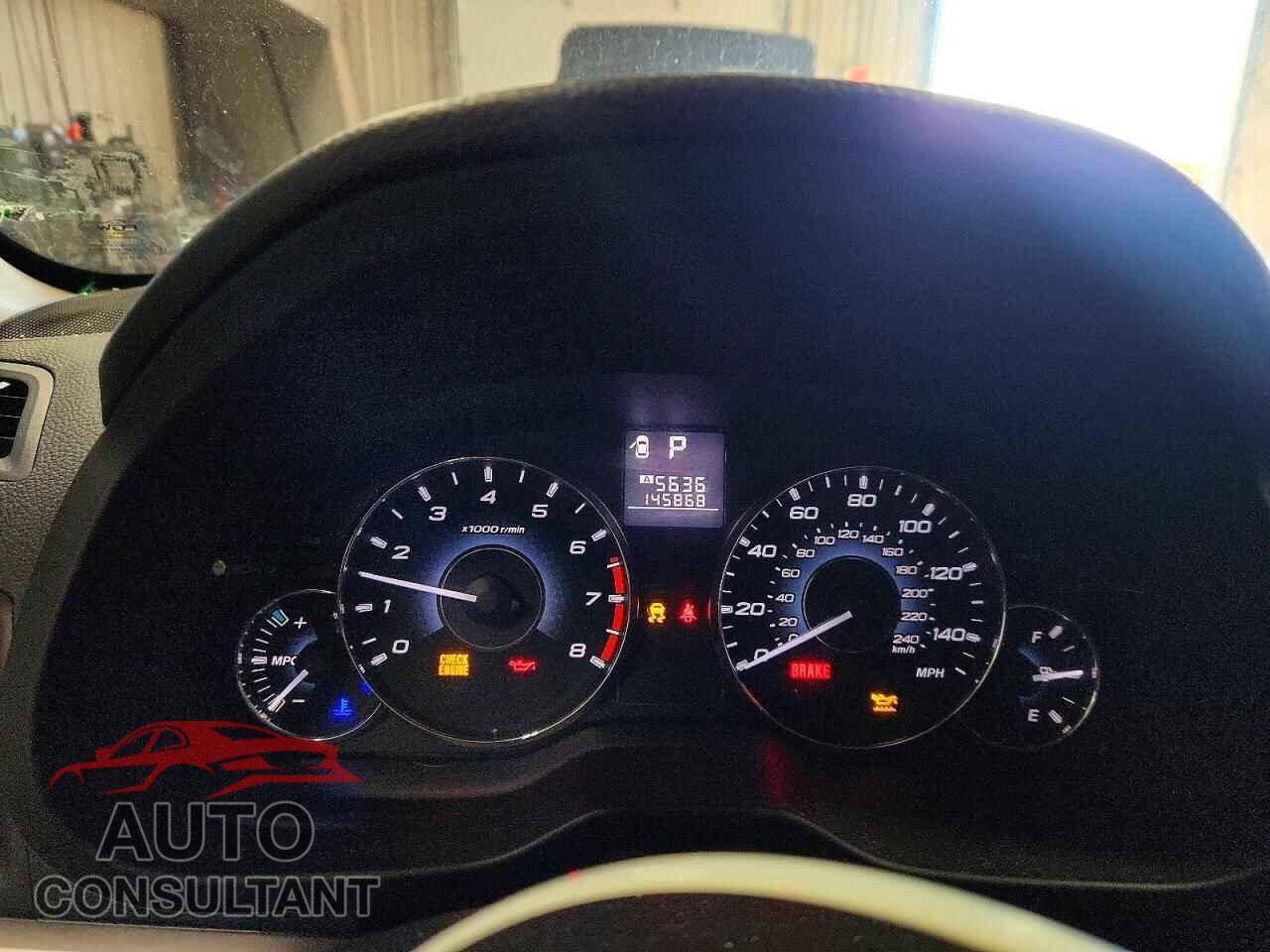 SUBARU OUTBACK 2012 - 4S4BRCAC0C3273494