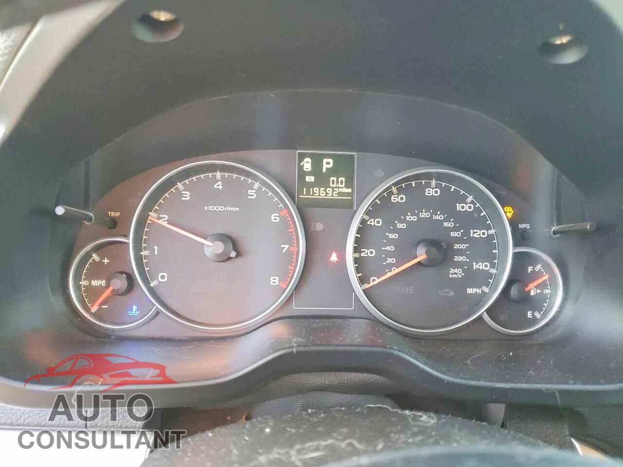 SUBARU OUTBACK 2013 - 4S4BRBGC5D3282033