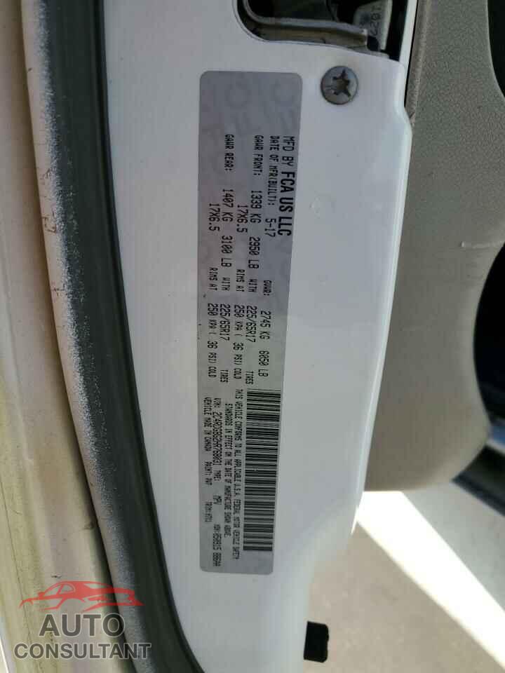 DODGE CARAVAN 2017 - 2C4RDGBG2HR768031
