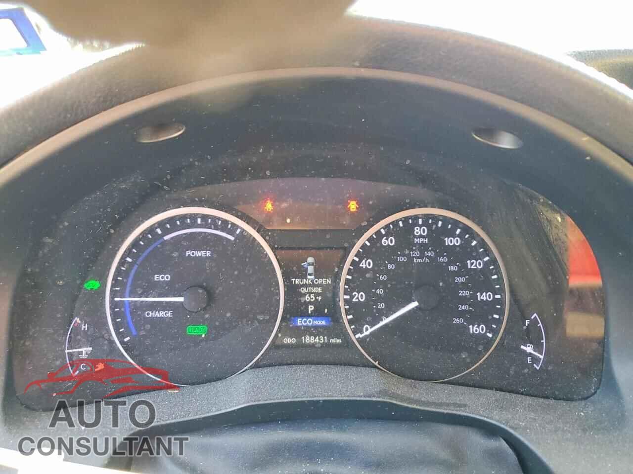 LEXUS ES300 2013 - JTHBW1GG6D2022402