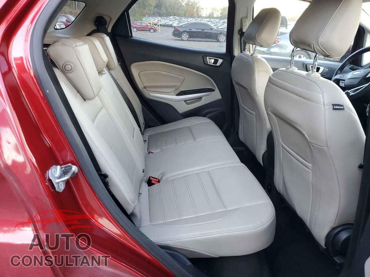 FORD ECOSPORT 2019 - MAJ6S3KL3KC284101