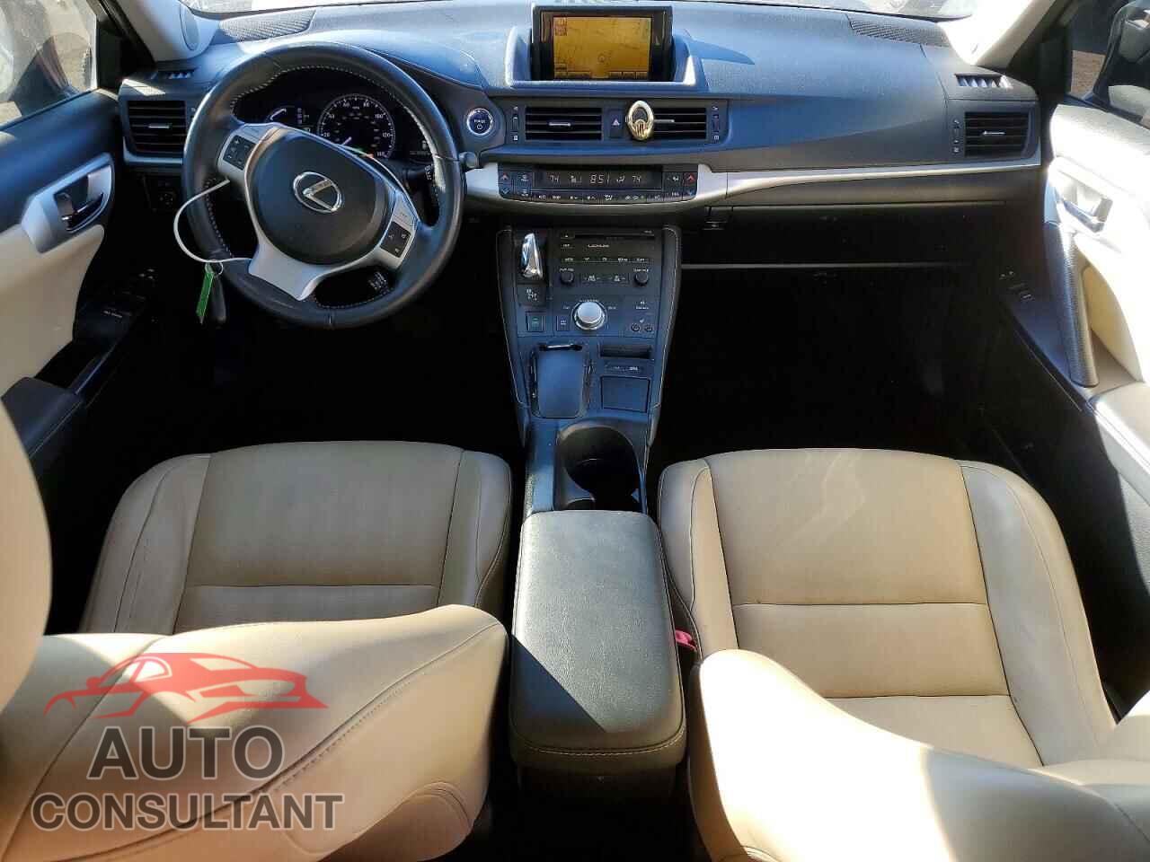 LEXUS CT 200 2012 - JTHKD5BHXC2074580