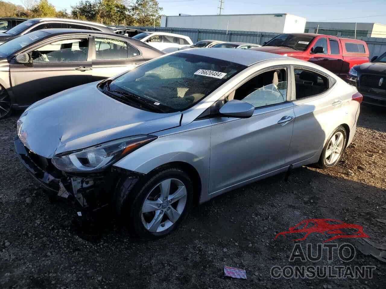 HYUNDAI ELANTRA 2014 - KMHDH4AE8EU106283