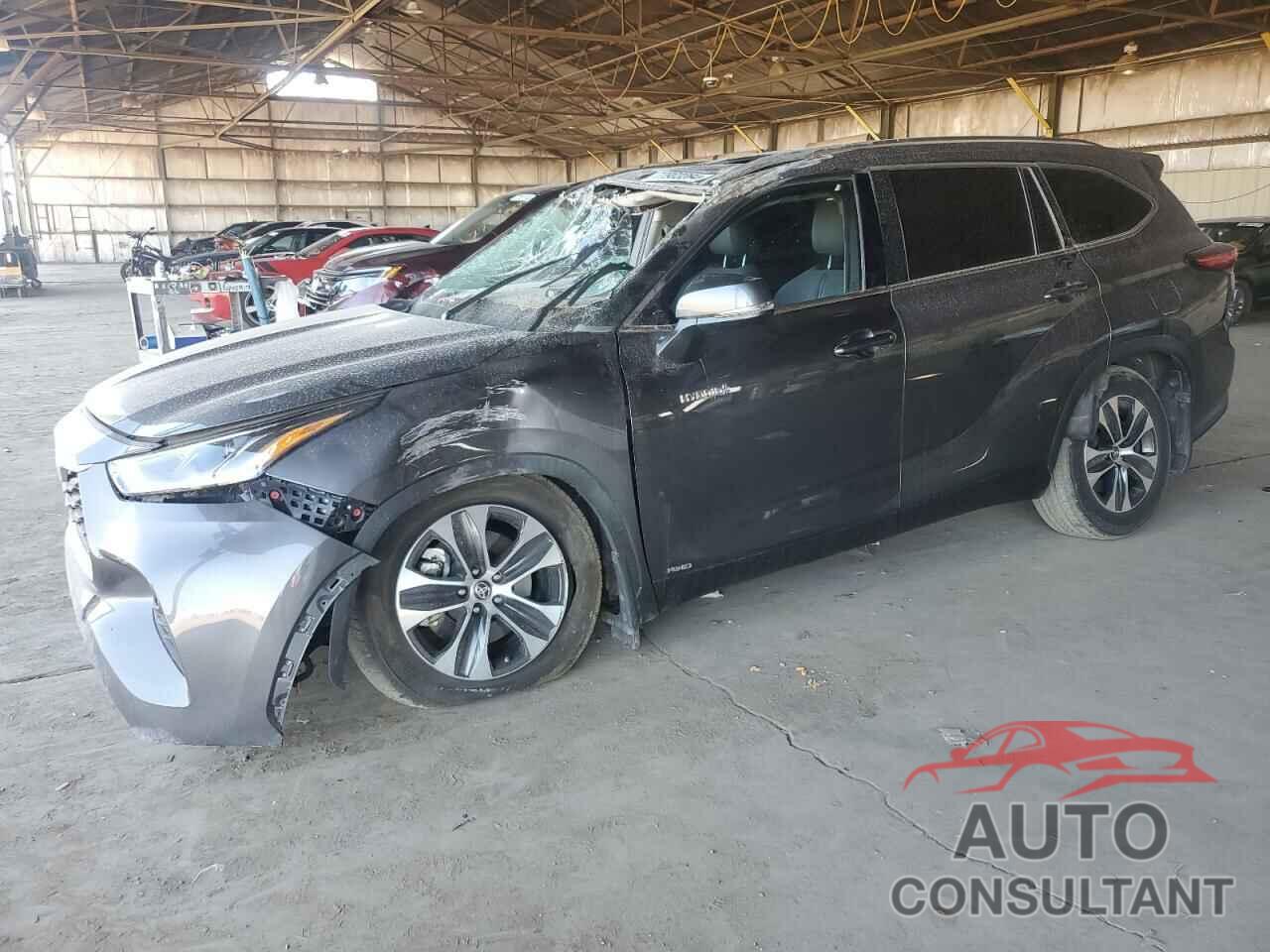 TOYOTA HIGHLANDER 2021 - 5TDGBRCH8MS044877