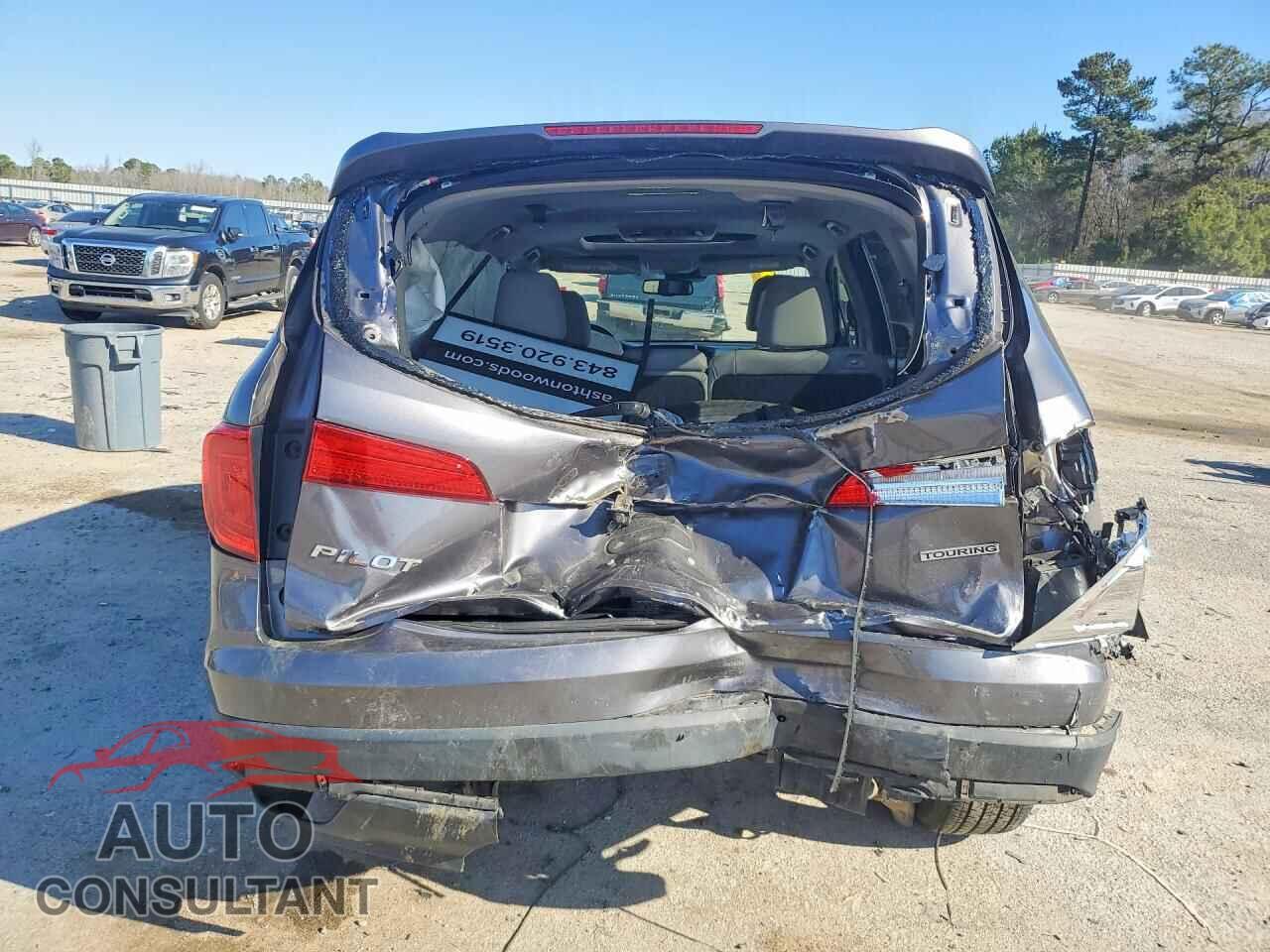 HONDA PILOT 2017 - 5FNYF5H95HB025393