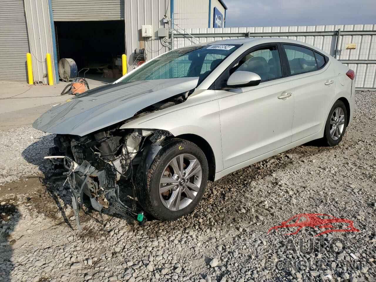 HYUNDAI ELANTRA 2017 - KMHD84LF6HU261389