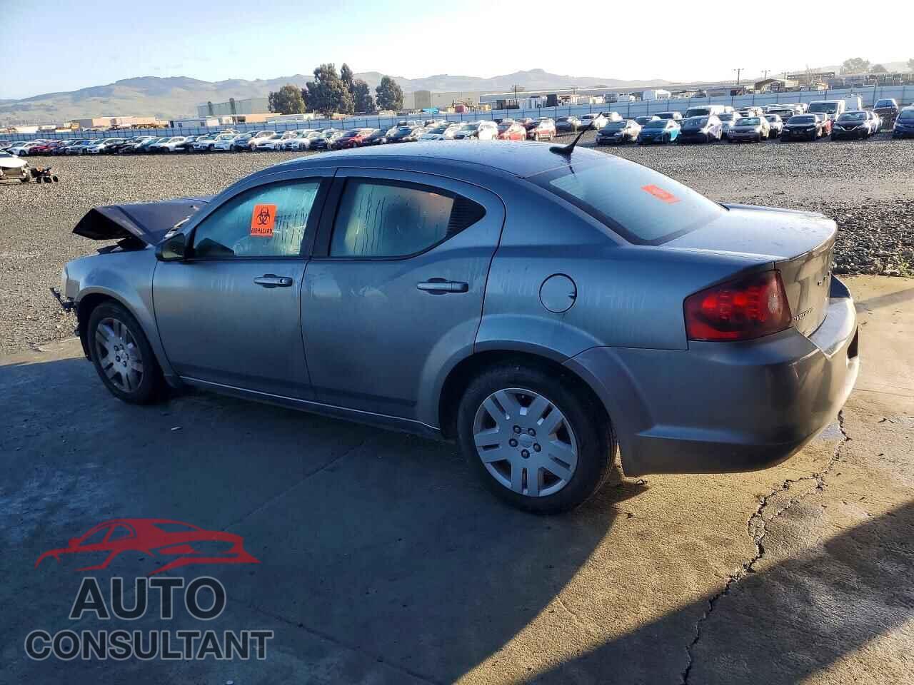 DODGE AVENGER 2012 - 1C3CDZAB3CN220735