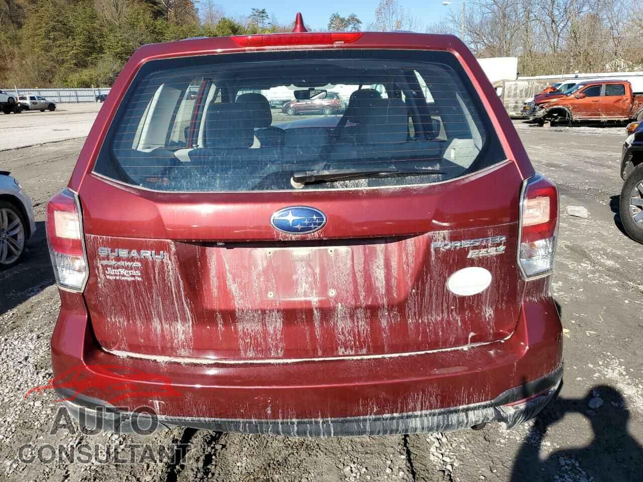 SUBARU FORESTER 2017 - JF2SJAAC8HH400990