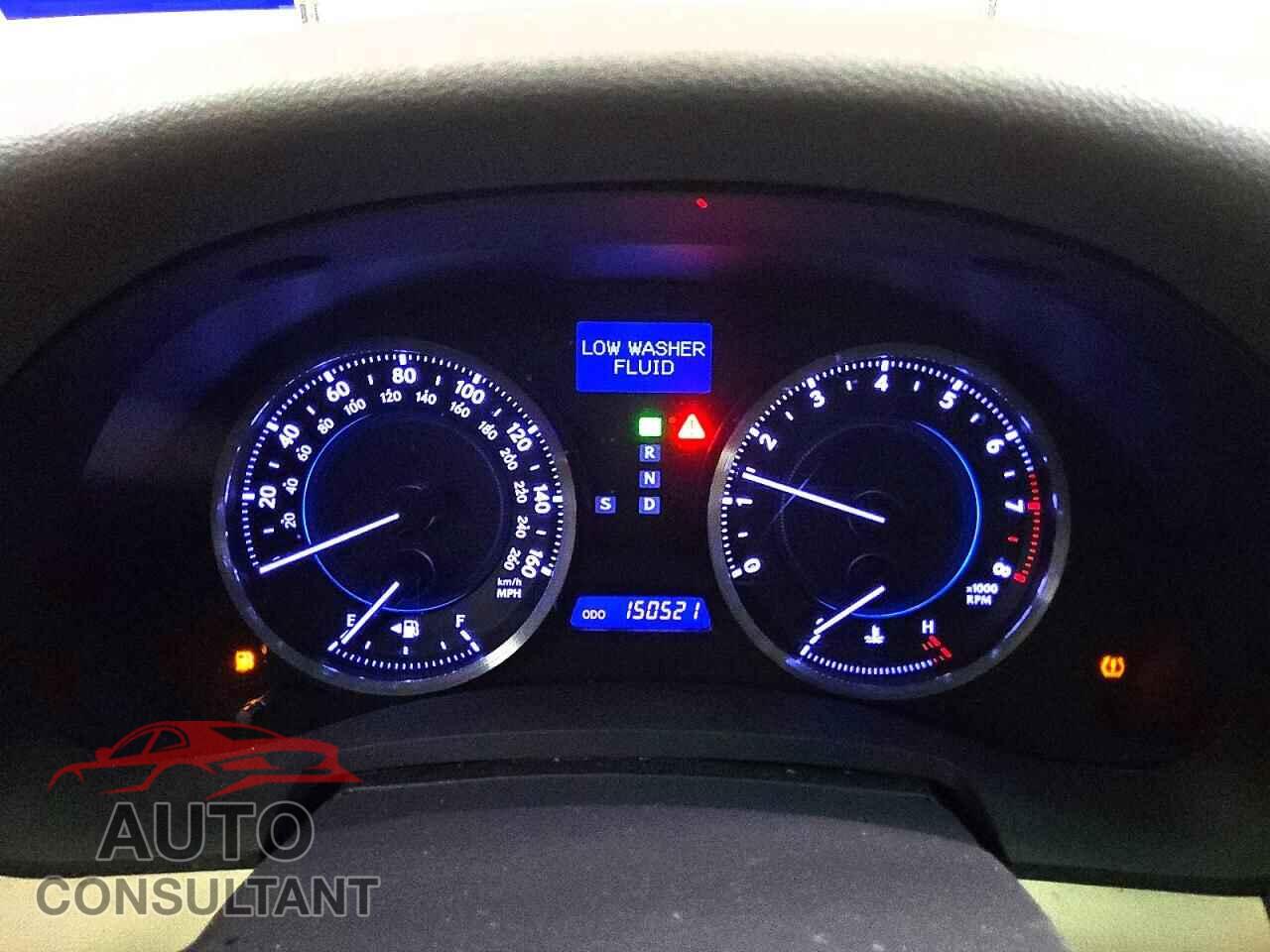 LEXUS IS 2012 - JTHBF5C26C5162948