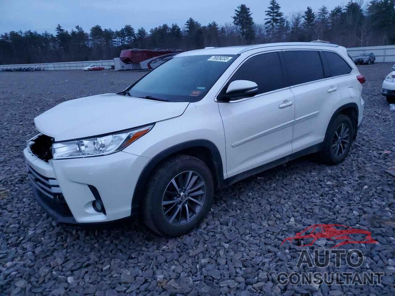 TOYOTA HIGHLANDER 2019 - 5TDJZRFHXKS586265