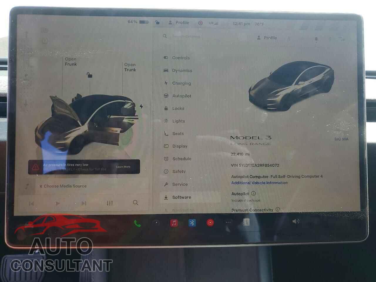 TESLA MODEL 3 2024 - 5YJ3E1EA2RF854072