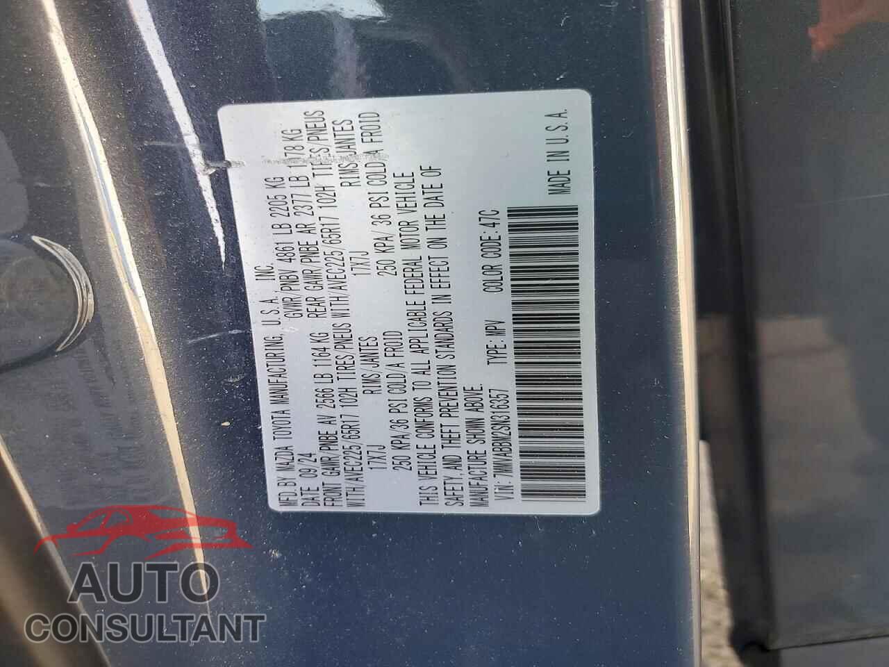 MAZDA CX-50 2025 - 7MMVABBM2SN316357