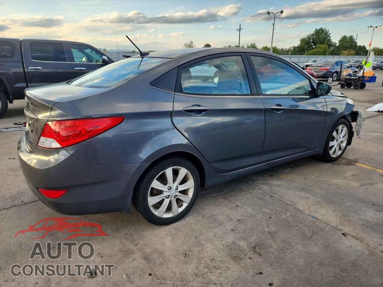 HYUNDAI ACCENT 2013 - KMHCU4AE0DU379904
