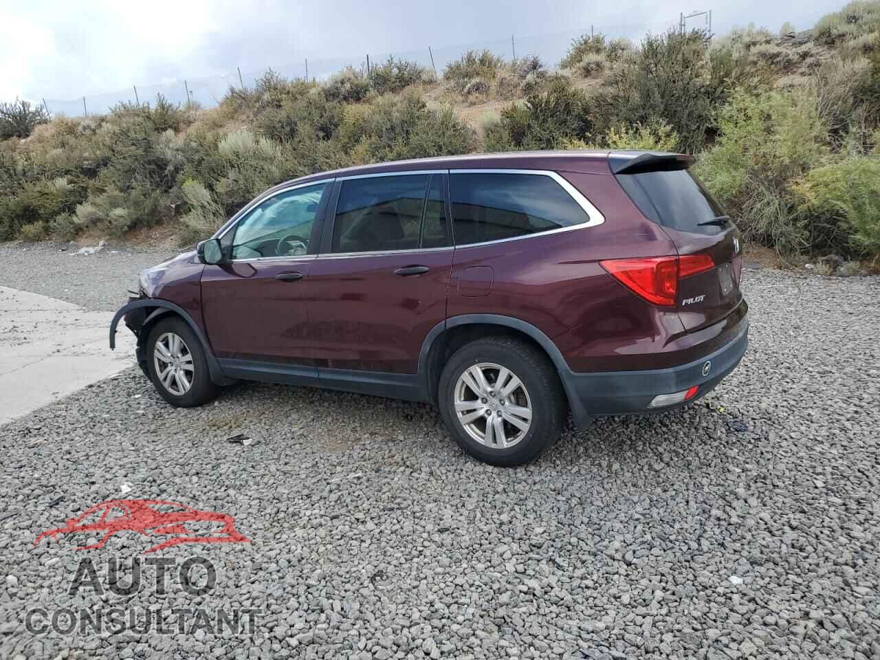 HONDA PILOT 2017 - 5FNYF6H19HB078145