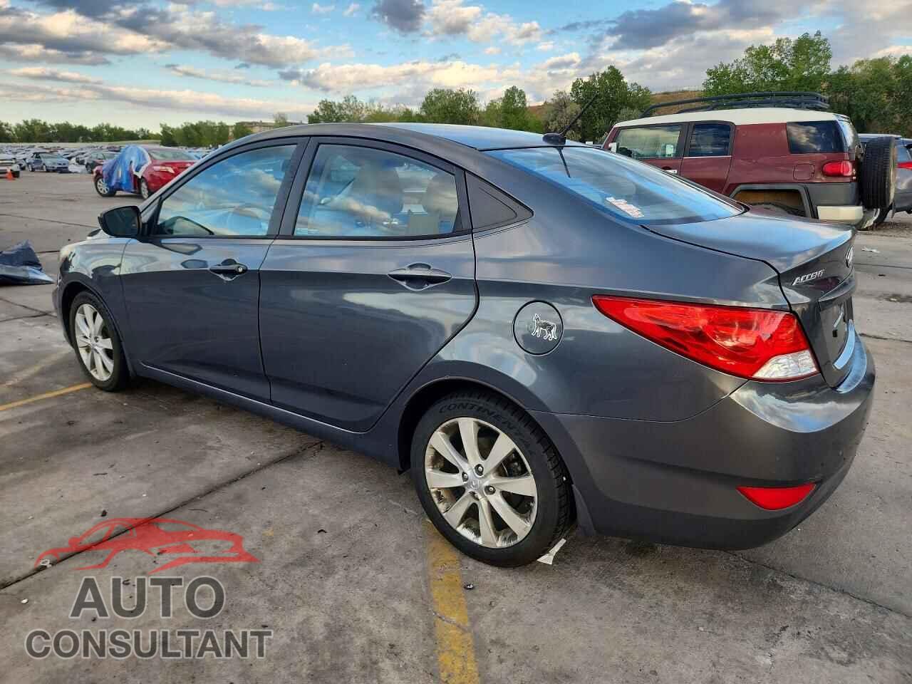 HYUNDAI ACCENT 2013 - KMHCU4AE0DU379904