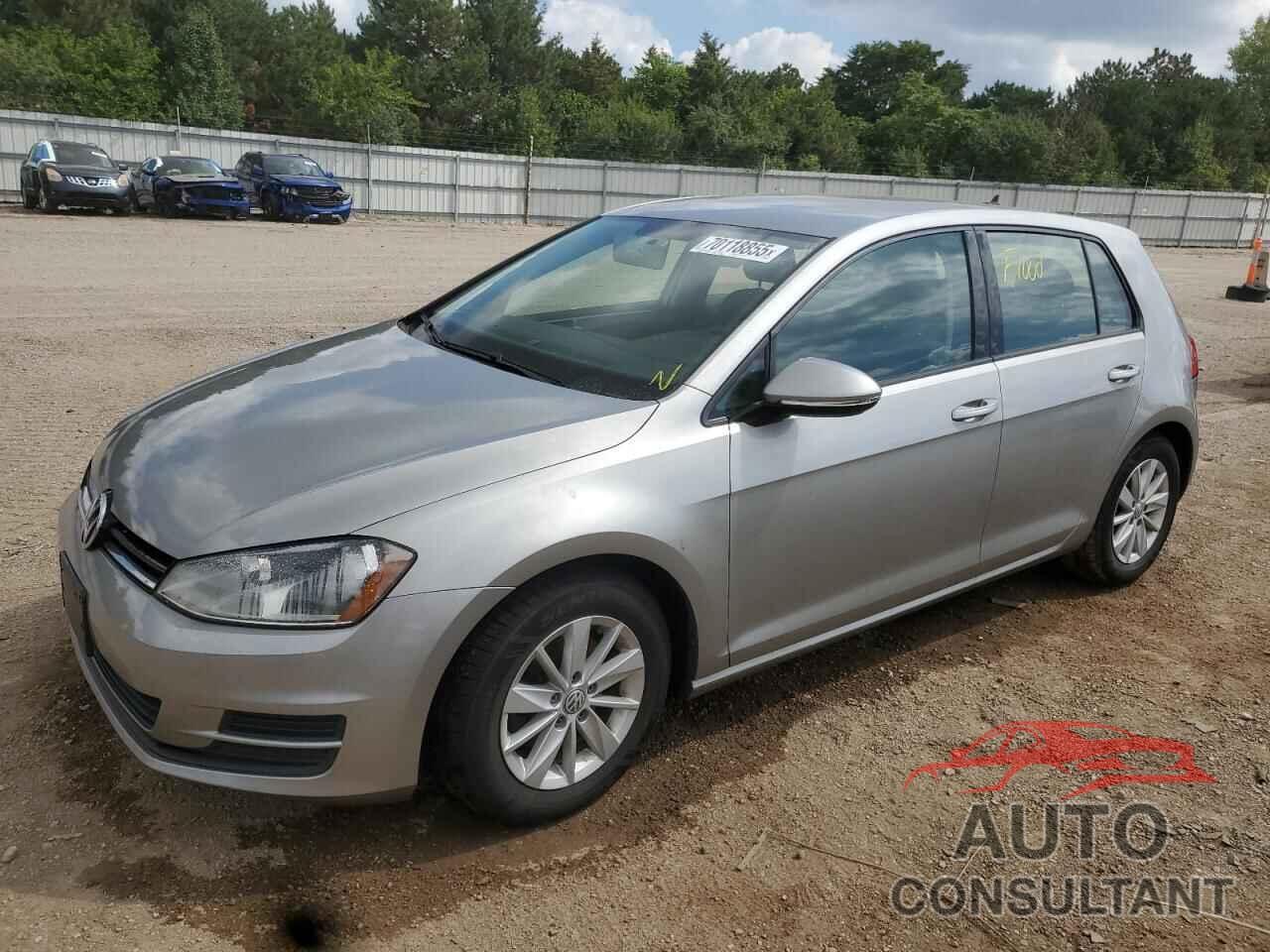 VOLKSWAGEN GOLF 2017 - 3VW217AU8HM014718