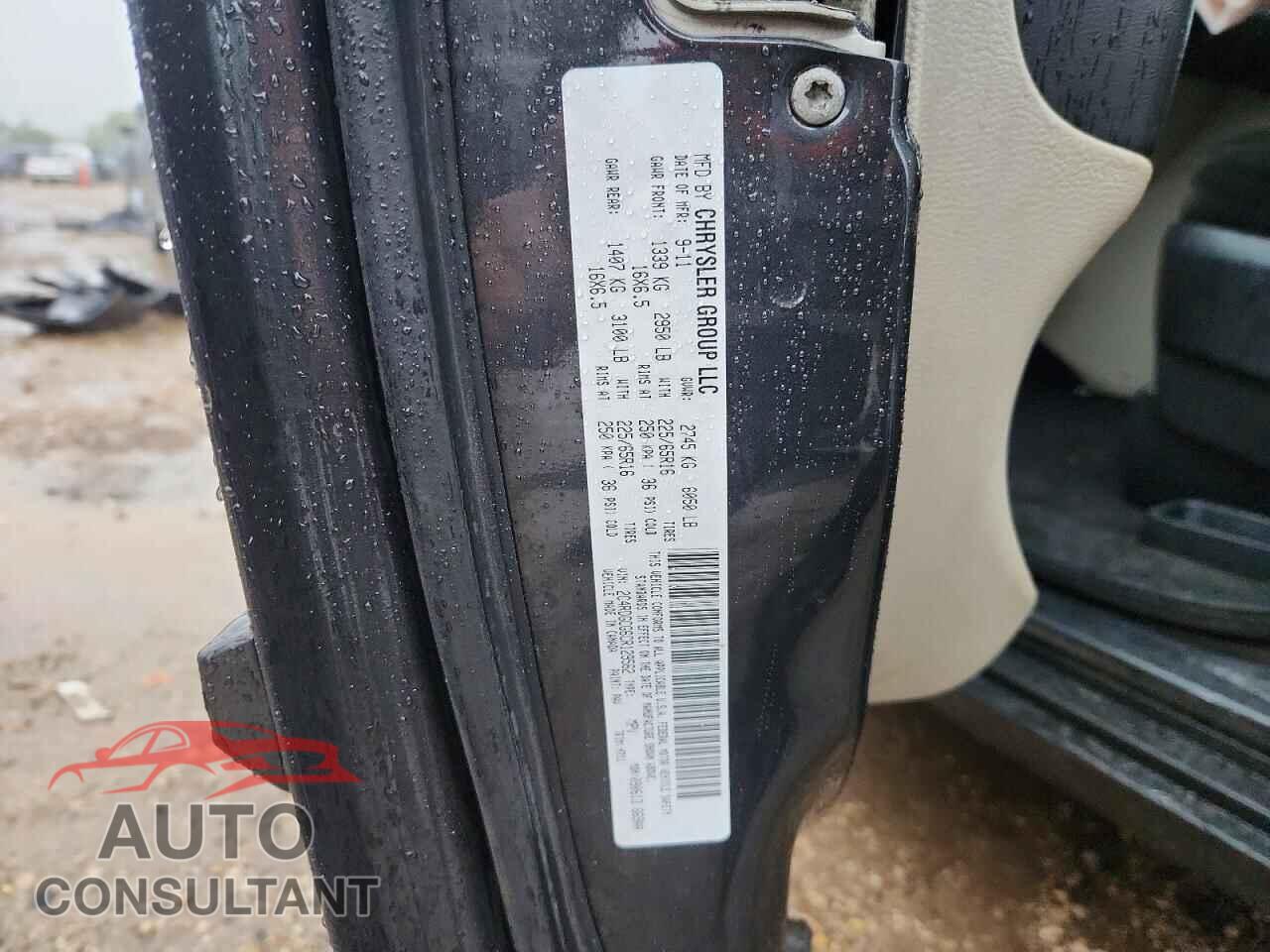DODGE CARAVAN 2012 - 2C4RDGCG6CR129562