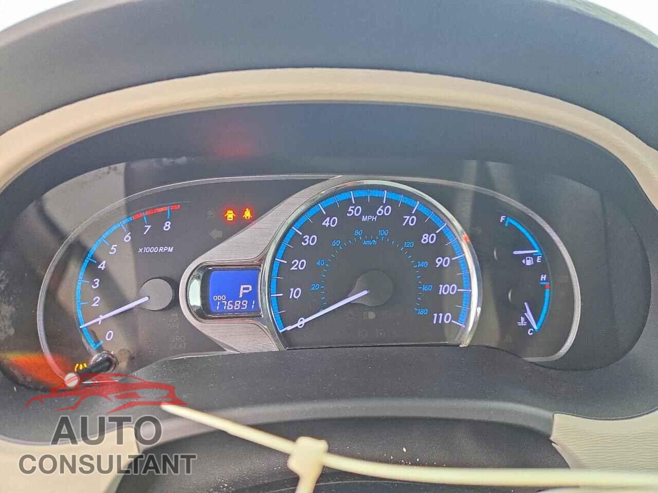 TOYOTA SIENNA 2012 - 5TDYK3DC0CS227256