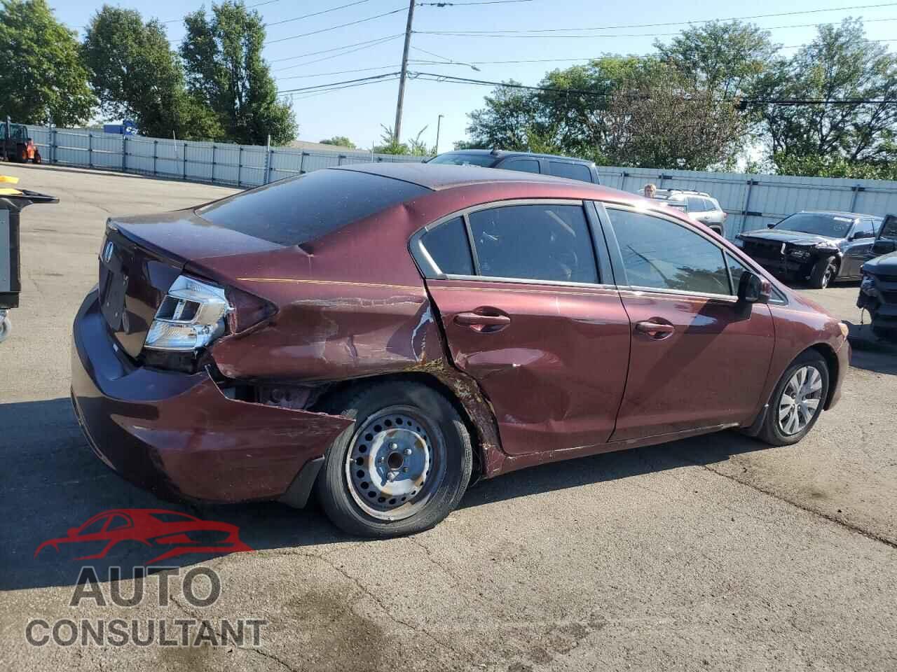 HONDA CIVIC 2012 - JHMFB2F52CS003590