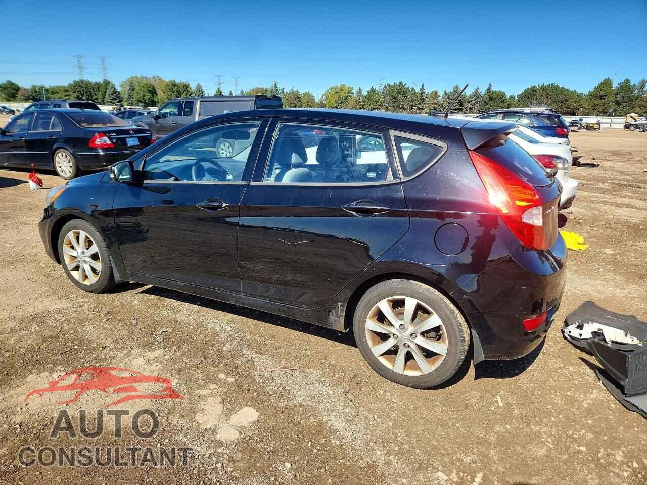 HYUNDAI ACCENT 2013 - KMHCU5AE3DU076394